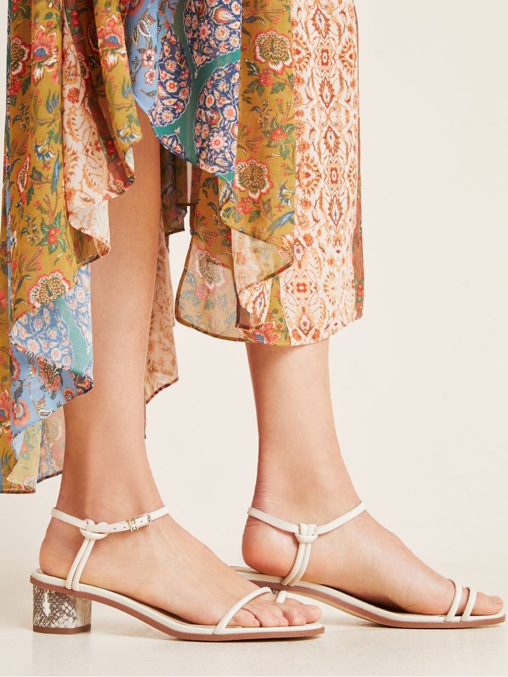 Sam Edelman Isle Ivory Slingback Sandals